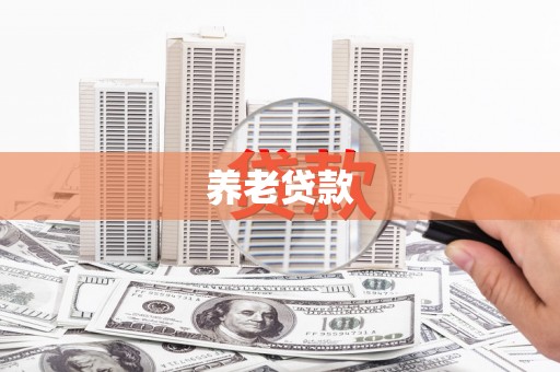 惠农养老贷款